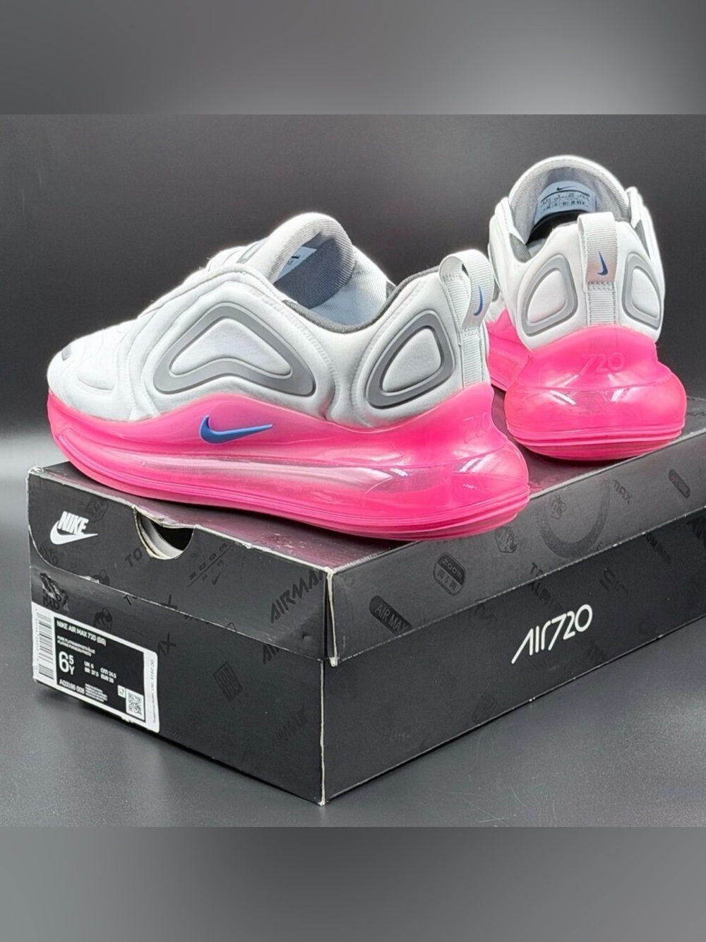 Nike Air Max 720 GS 'Pure Platinum'